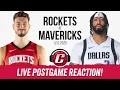 Houston Rockets vs Dallas Mavericks Postgame | Alperen Sengun, Kevin Durant, Amen Thompson
