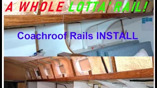 GAME-CHANGER Coachroof Rails (pt.2) Ep.184 Building my steel sailing yacht