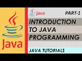1 - Introduction To Java