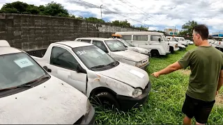 CARRO MAIS BARATO que CELULAR no LEILÃO DA SABESP