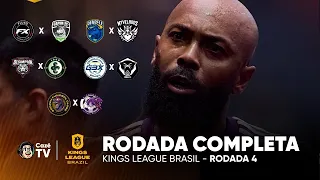 AO VIVO: DENDELE X NYVELADOS | KINGS LEAGUE BRASIL 2026 | 4ª RODADA