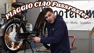 fussraster an deinem piaggio ciao lohnt es sich wirklich 