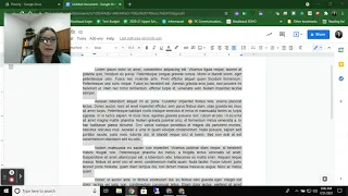 Google Docs fix indents and paragraph spacing