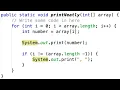 Day 18 - Java MOOC Helsinki Part 3 Arrays Exercises 20-21 Bioinformatician ML Engineer