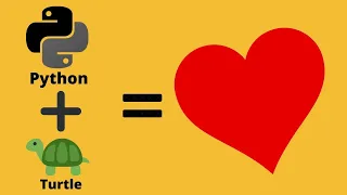 Python Turtle - Love Heart Tutorial Express Your Love In An Unique Way Python Turtle Hack