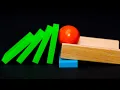 Download Lagu Satisfying Domino \u0026 Marble Tricks! (Relaxing Compilation)