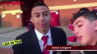 jesse lingard pogba rashford snapchat funny moments dab 2017