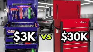 3 000 vs 30 000 Tool Box Can Harbor Freight Replace Snap-On