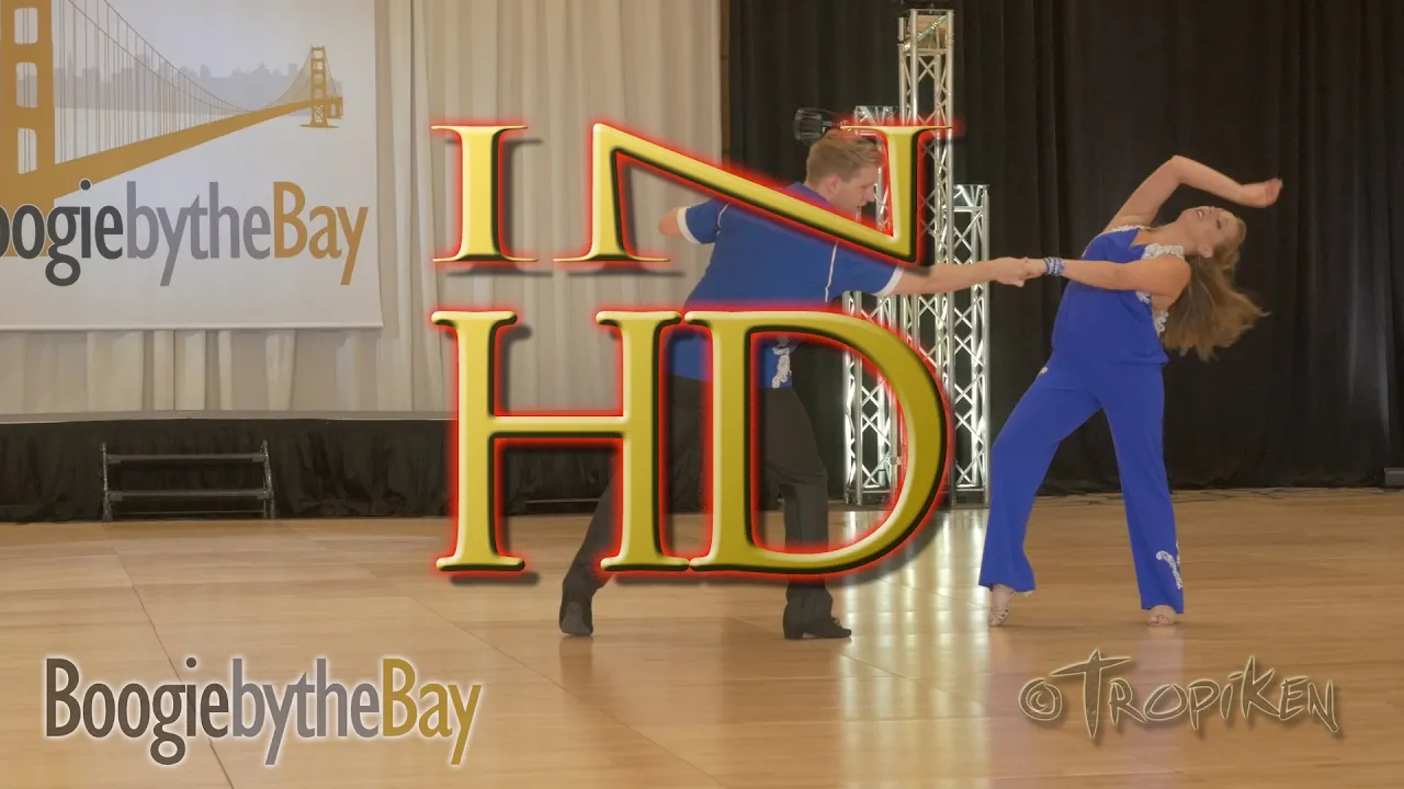 Matt Richey & Kara Frenzel  - 2014 Boogie by the Bay (BbB) - Showcase Division - HD