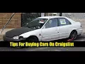 Tips For Buying A Used Car On Craigslist - Be Sure To Always Do This