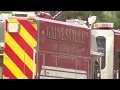 2 Gainesville firefighters suspended after truck crashes into van WSB-TV