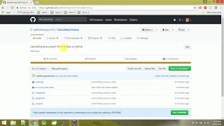 How to upload Java Project from Eclipse to Github