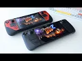 Steam Deck OLED Screen Comparison 1TB vs 512GB