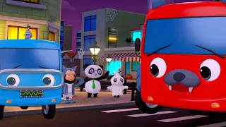 Halloween Monster Car Wash | Spooky Bus Adventure | Wheels, Colors & Fun | Little Baby Bum