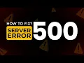 Elementor Server Error 500 FIXED