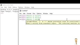A simple program to find greatest among three numbers using Python Shell