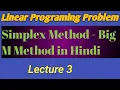 Linear Programming Problem in Hindi ll Simplex Method ll Optimization Techniques ll Lecture 3
