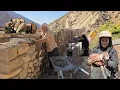 Download Lagu Jahangir's great efforts in cementing the walls of the mountain shelter: nomadic life in Iran
