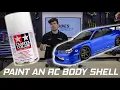 How To Paint an RC Body Shell