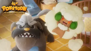 【POKÉTOON】愛搗蛋的風妖精和最強保母獒教父