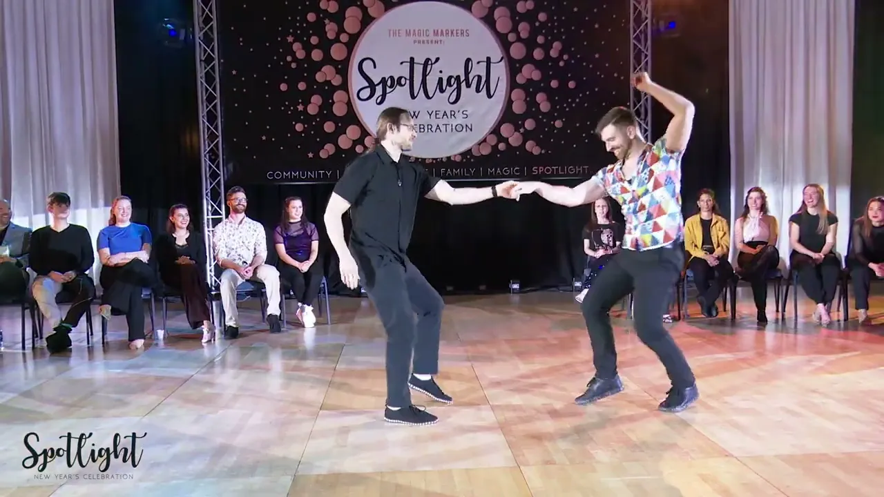 Spotlight New Year's Celebration 2023 Novice Jack & Jill - Matthew Gerszewski & Christopher Bernard