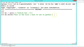 039 Learn python and ruby programming - Files intoduction
