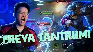FREYA TUTURU NGAMUK DI LAND OF DAWN! - Mobile Legends