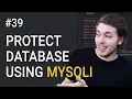 39 Protect your database against SQL injection using MySQLi PHP tutorial Learn PHP programming