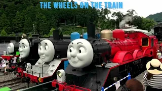 Download The Wheels on The Train | Kereta Api Thomas \u0026 Friends Asli | Lagu Anak Anak Populer MP3