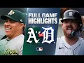ATHLETICS vs TIGERS Full Game Highlights July 9 2026 MLB Season