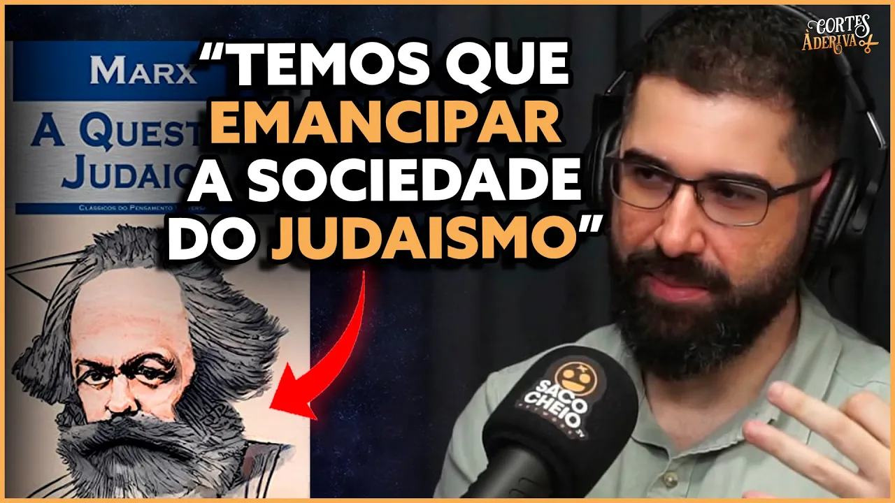 Convidado sobre textos ANTISSEMITAS DE KARL MARX | À Deriva Podcast