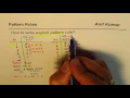 Explicit Pattern Rule input Output Machine