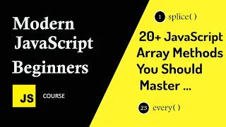 20 JavaScript Array Methods You Should Master Illustrated by Examples