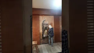 نشوى عمران  فنانه تشكيليه رسم ترمبولي دندنها