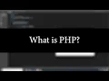 Lean PHP Part 1 - What is PHP Coding Tutorial