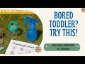 Screen-Free Summer Activities for Toddlers DIY Adventure Kit
