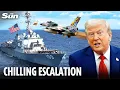 Download Lagu Trump warns Venezuelan jets will be SHOT DOWN as warplanes buzz US warship again
