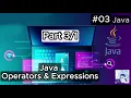 Part 1 Java Operators and Expressions