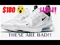 Nike Air Max 270 THIS SHOE SHOULD BE A LOT BETTER
