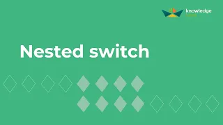 Nested switch and Differences between if and switch statement