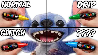 Drawing Stitch ￼in 4 Different Styles