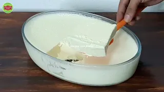 Postre con 2 ingredientes fácil rapido y delicioso /Cocina con Jenny 