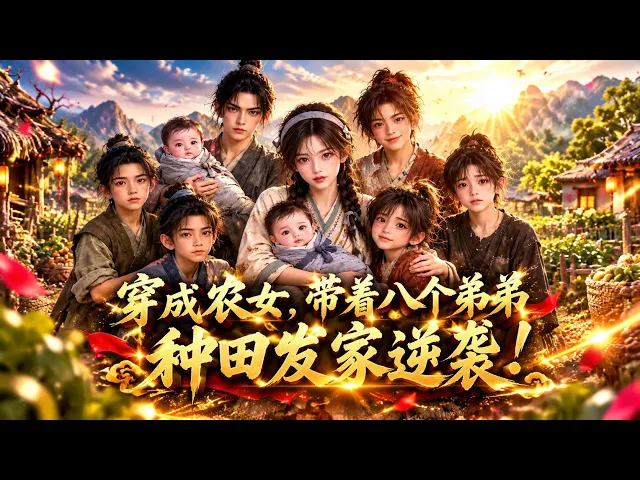穿成农女,带着八个弟弟种田发家逆袭