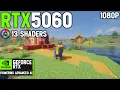 RTX 5060 Minecraft with 13 Shaders