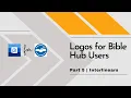 Logos for Bible Hub Users 5 Interlinears