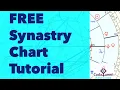 How to Create a FREE Synastry Chart Using Free Astrology Software Tutorial