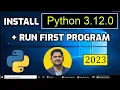 How to install Python 3 12 0 on Windows 10