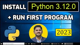 How to install Python 3 12 0 on Windows 10