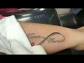 Infinity Tattoo with Names