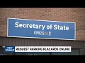 SOS adds accessible parking placard renewal to online services